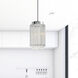 Claire 2 Light 6 inch Chrome Drum Shade Mini Pendant Ceiling Light