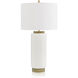 Paloma 24 inch 150.00 watt Powdered Enamel Table Lamp Portable Light