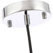 Gil 1 Light 11 inch Chrome Pendant Ceiling Light