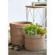 Woven Natural Outdoor Planter