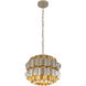 Swoon 1 Light 16 inch Antique Gold/Gold Dust Pendant Ceiling Light, Smithsonian Collaboration