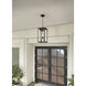 Walker Hill 3 Light 9.37 inch Oil Rubbed Bronze Outdoor Pendant