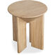 Nekko 18 X 16.5 inch Natural Accent Table