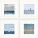 Ocean Adventures Blue and Beige and Turquoise and White Framed Art