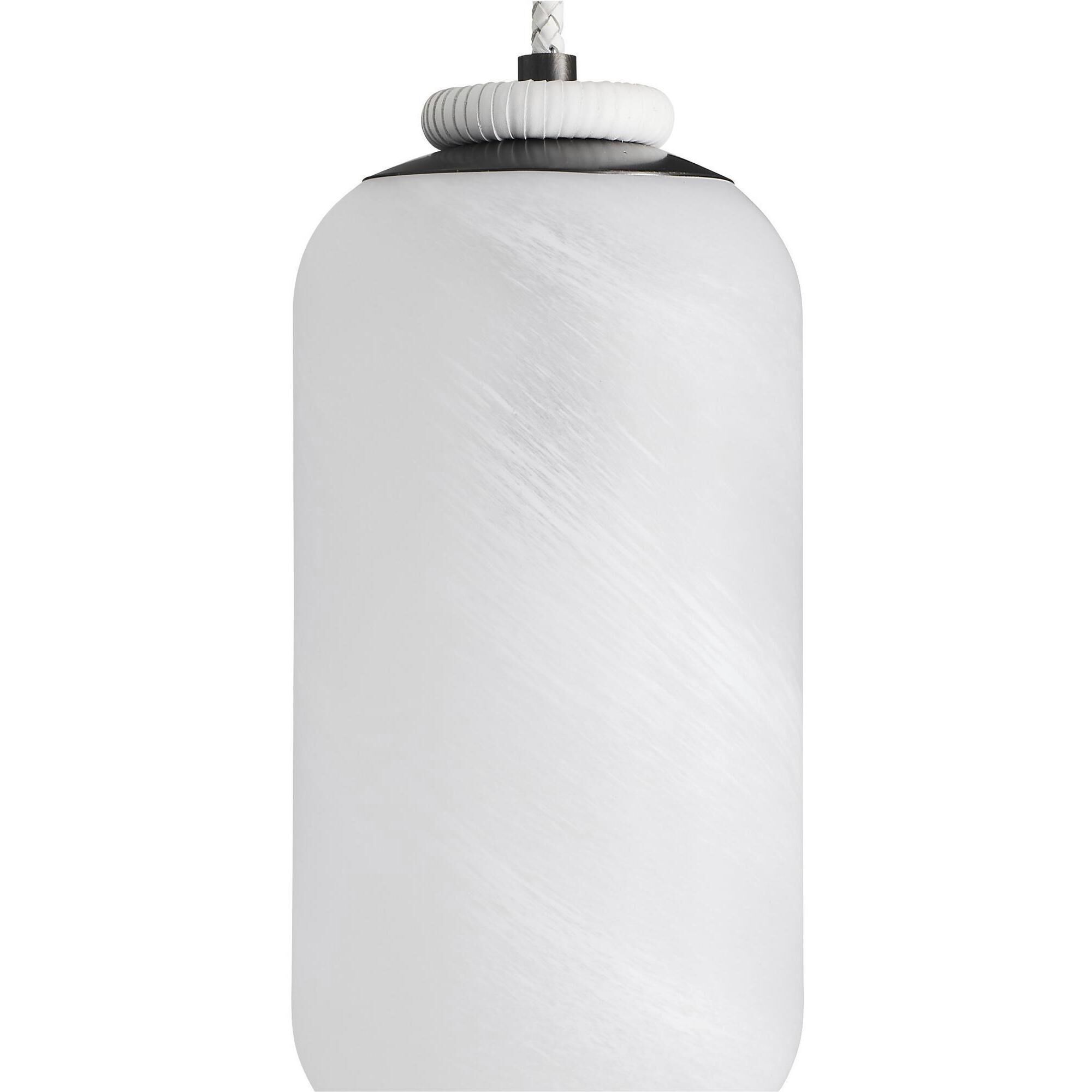 Leandra 1 Light 8 inch White Swag Pendant Ceiling Light