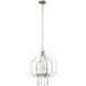 Barcelona 4 Light 18 inch Transcend Silver Pendant Ceiling Light