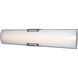 Allure LED 36 inch Chrome Bath Vanity Light Wall Light