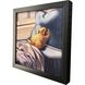 Cozy Beats 11 X 11 inch Non-Glass Framed Art, Propac
