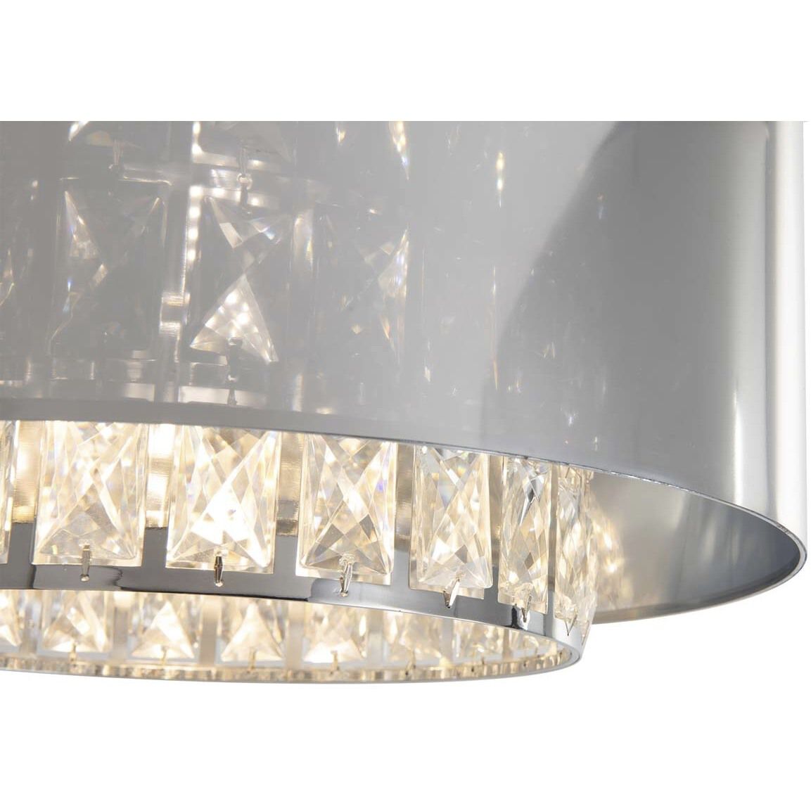 Marilyn 90 inch 150.00 watt Polished Chrome and Black Arc Floor Lamp Portable Light