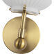 Alora Mood Cherise 1 Light 6.75 inch Brushed Gold Wall/Vanity Light Wall Light