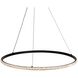 Nova LED 23.6 inch Black Pendant Ceiling Light