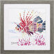 Sea Creature Yellow and Green and Red Framed Art, Propac