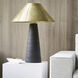 Sean Lavin Karam 40 watt Natural Brass Table Lamp Portable Light