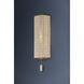 Hampden 1 Light 5.75 inch Vintage Gold Leaf ADA Wall Sconce Wall Light