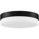 Roma LED 11 inch Matte Black Flush Mount Ceiling Light