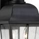 Millhouse 2 Light 18 inch Mystic Black Outdoor Wall Lantern