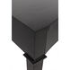 Curba 48 X 26 inch Hand Rubbed Black Desk