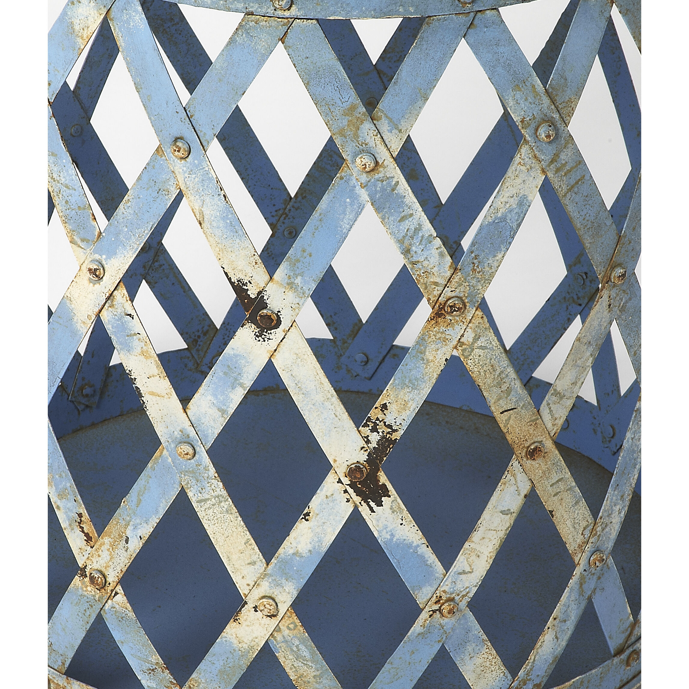 Bangor Iron 17 X 15 inch Artifacts Accent Table