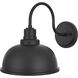 Aron 1 Light 11 inch Black Outdoor Wall Sconce