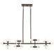 Amani 14 Light 10.00 inch Island Light