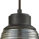 Muncie 1 Light 5 inch Oil Rubbed Bronze Mini Pendant Ceiling Light