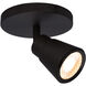 Solo Black 8.00 watt LED Spot Light, WAC Limited
