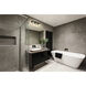 Bennington 3 Light 22.25 inch Matte Black Vanity Wall Light