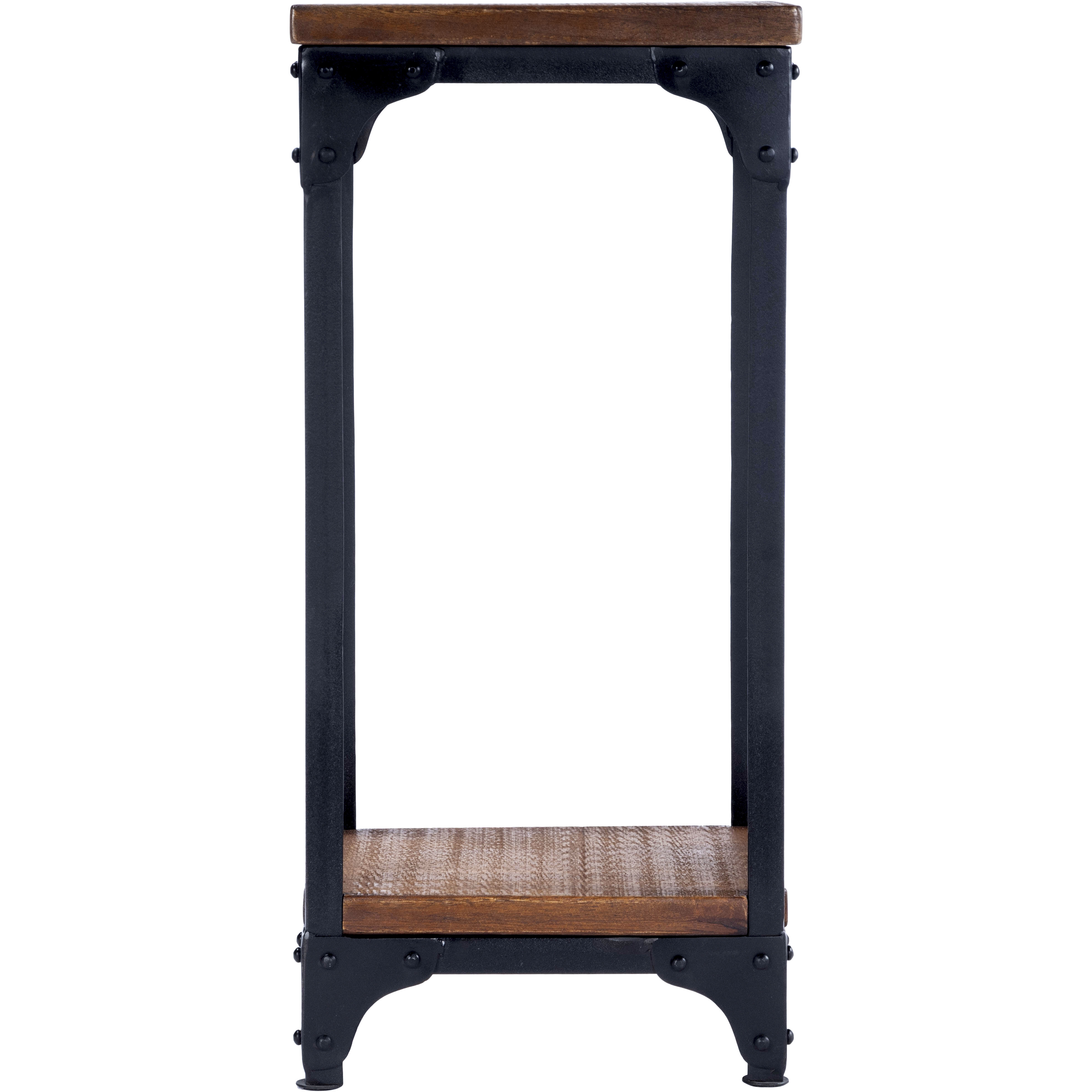 Industrial Chic Gandolph Industrial Chic Mountain Lodge Pedestal & Planter, Pedestal