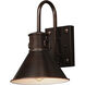 Telluride 1 Light 12 inch Oriental Bronze Outdoor Wall Mount