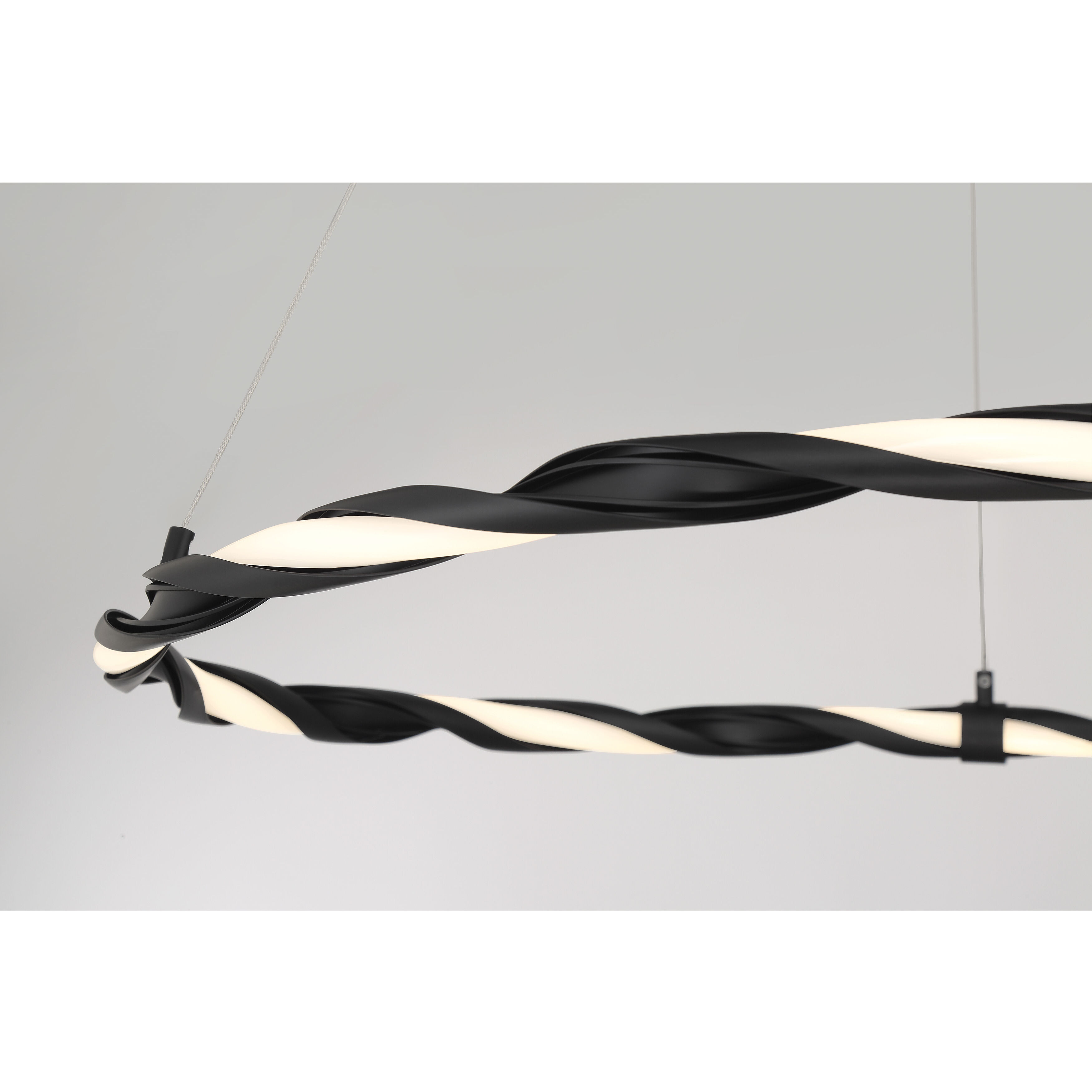Convolution LED 31 inch Coal Pendant Ceiling Light
