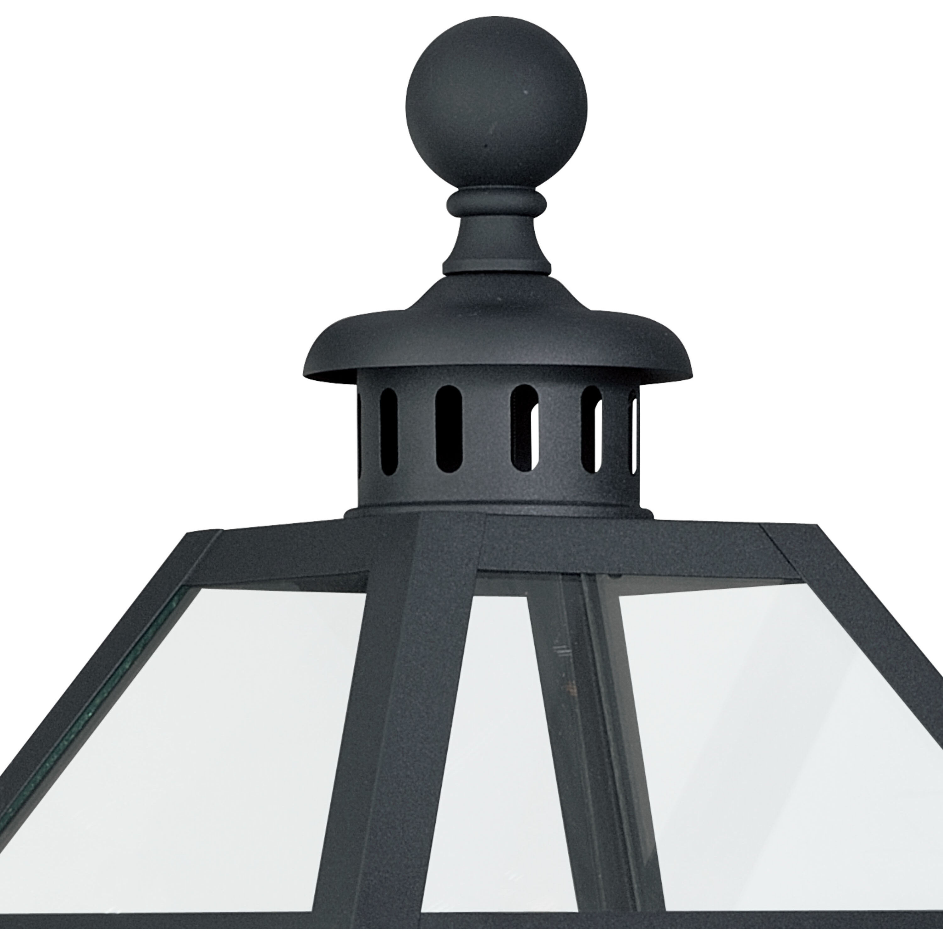 Nottingham LED 26.75 inch Textured Black Outdoor Wall