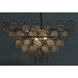 Scala 4 Light 32 inch Black Chandelier Ceiling Light