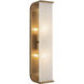 Abbott Wall/Vanity Light Wall Light in Vintage Brass