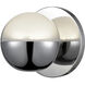 Pluto Wall Sconce Wall Light in Chrome