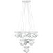Pacha 10 Light 25 inch White Cashmere Chandelier Ceiling Light