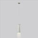Pinto Nero 1 Light 4.75 inch Matte Nickel Mini Pendant Ceiling Light
