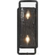 Bella Collina 2 Light 6.25 inch Coal Wall Sconce Wall Light