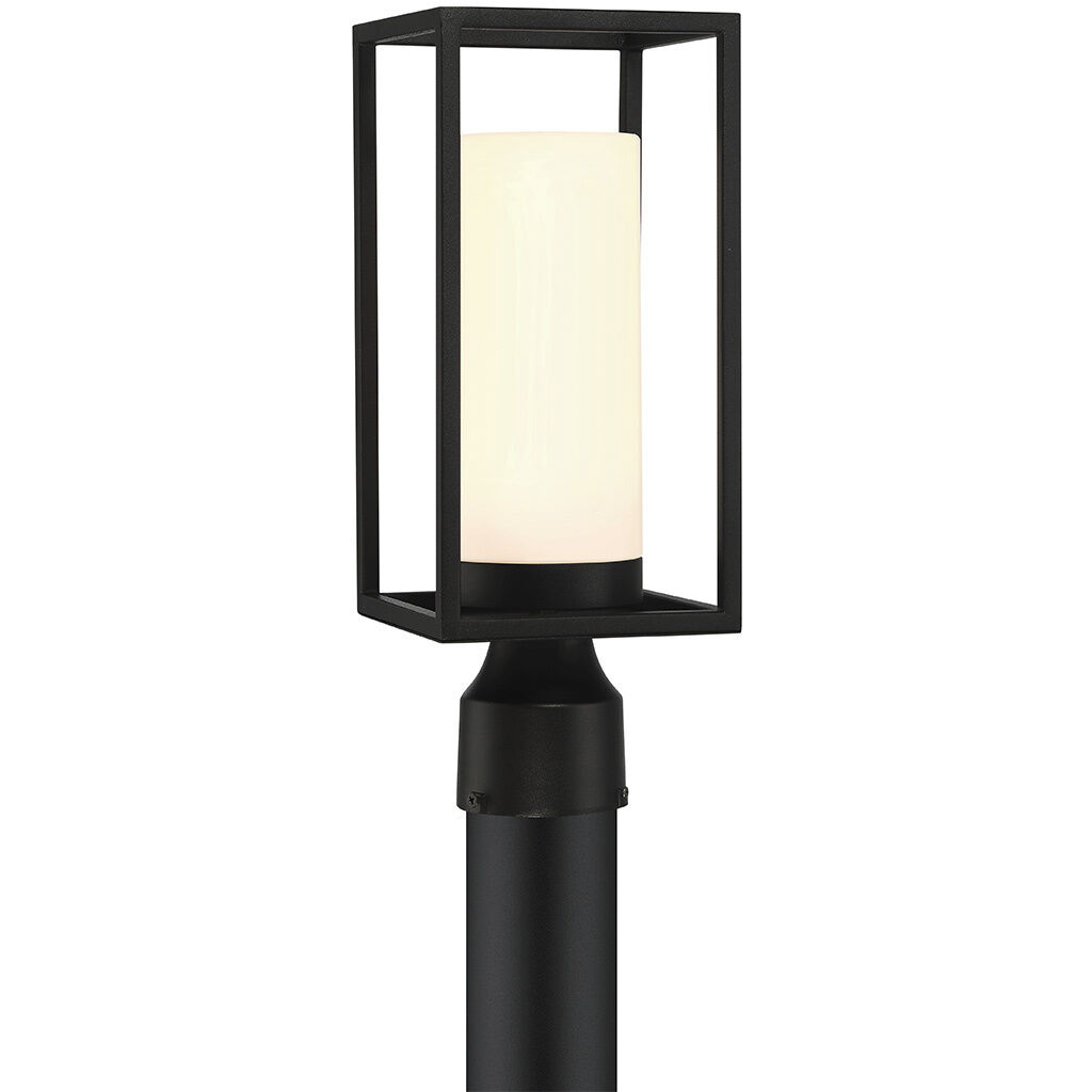 Ren 1 Light 15.25 inch Black Outdoor Post Mount