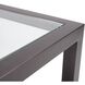 Dumas 23.75 X 22 inch Nickel Side Table