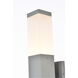 Raine 16 inch Silver Outdoor Wall Light