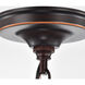 Bridgeview 2 Light 40 inch Mission Dust Bronze Trestle Ceiling Light