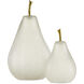 Pear 7.88 X 4.5 inch Sculptures, Set of 2