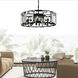 Jacquet 12 Light 31 inch Black Chandelier Ceiling Light