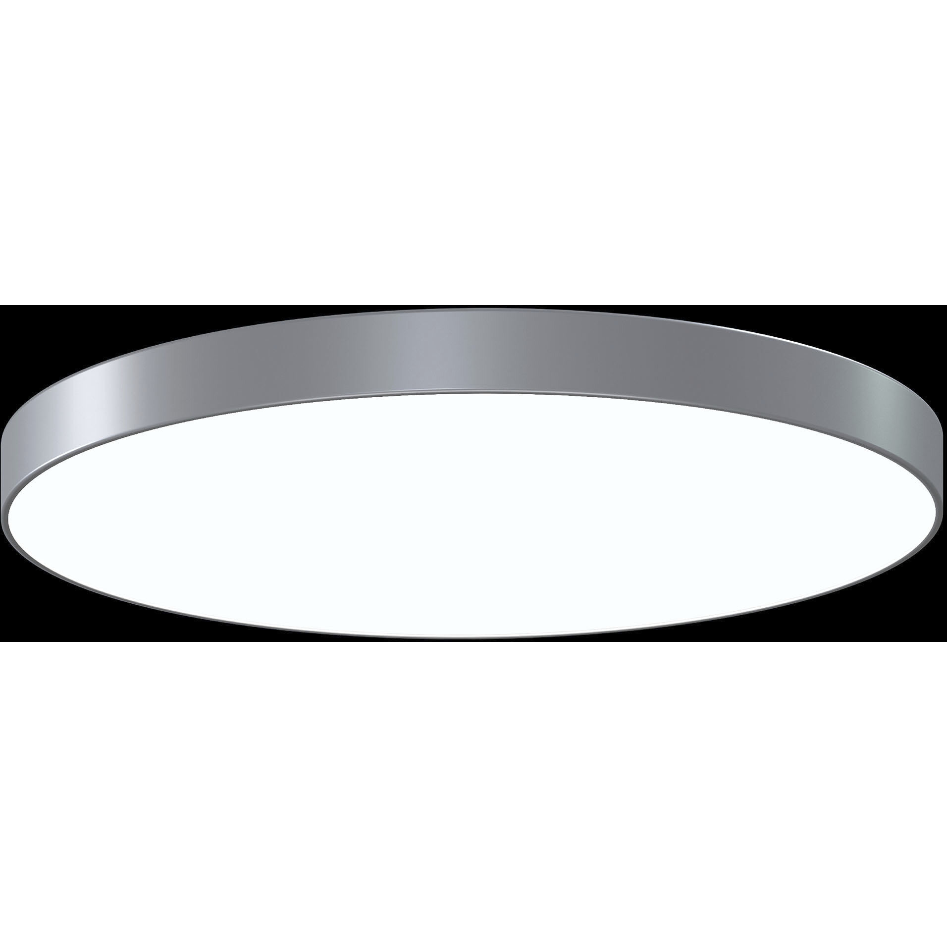 Pi LED 30 inch Bright Satin Aluminum Flush Mount Ceiling Light