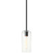 Lincoln 1 Light 4.75 inch Matte Black Pendant Ceiling Light