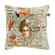 Mind Games 20 X 20 inch Dark Green and Sage Throw Pillow