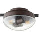Fort Worth LED Oiled Bronze Patio Fan Light Kit