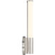 Connor LED 5 inch Satin Nickel Vanity Light Wall Light