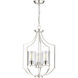 Lassiter 3 Light 16.63 inch Brushed Nickel Foyer Pendant Ceiling Light