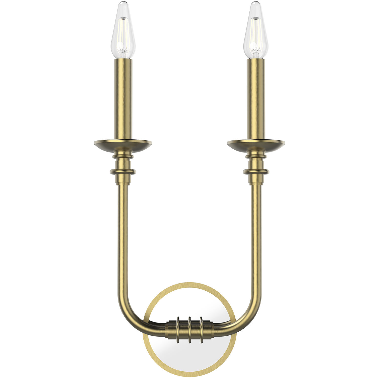 Peabody Wall/Vanity Light Wall Light in Vintage Brass